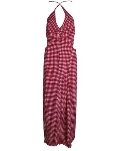 Ganni Polyester dresses - Rot