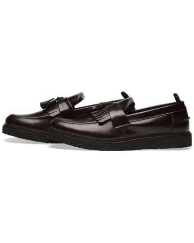 Fred Perry Tassel loafer b9278 oxblood f perry - Schwarz