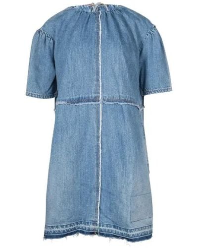 Marc Jacobs Denim Dress In Blue Cotton