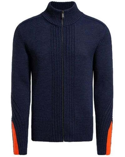 Bikkembergs Sweatshirts & hoodies > zip-throughs - Bleu
