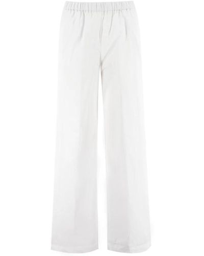 Aspesi Wide pantaloni - Bianco