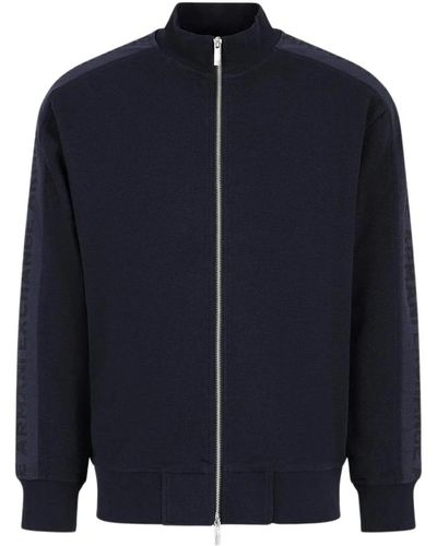 Armani Exchange Sweatshirts & hoodies > zip-throughs - Bleu