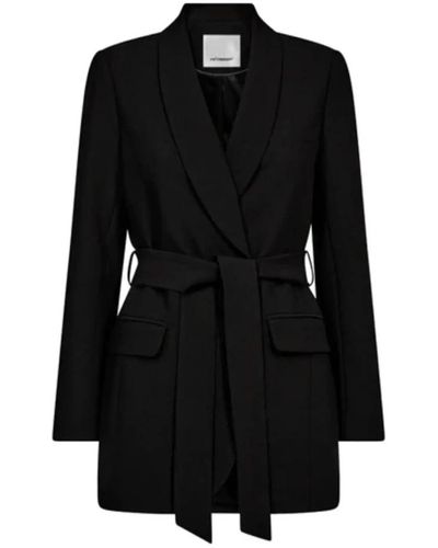 co'couture Coats > belted coats - Noir