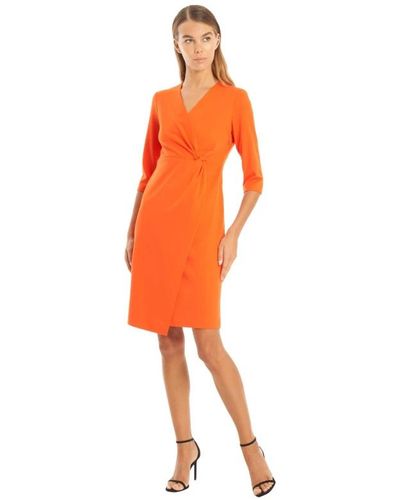 Vicario Cinque Short Dresses - Orange