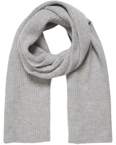 Part Two Winter Scarves - Grey