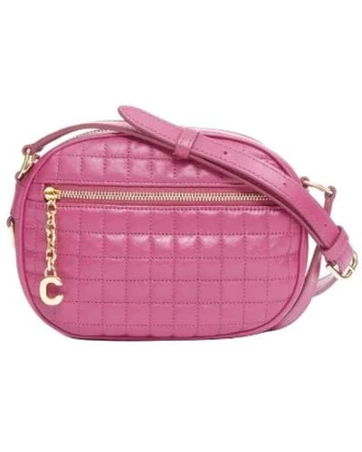 Celine Cross Body Bags - Pink