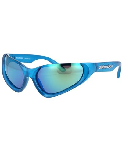 Balenciaga Stylische sonnenbrille bb0202s - Blau