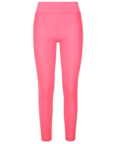 Versace Jeans Couture Side tape jegging leggings - Rosa