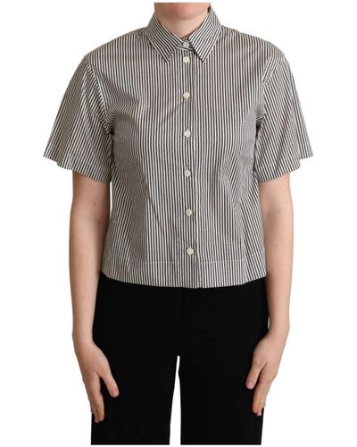 Dolce & Gabbana Short sleeve shirts - Gris
