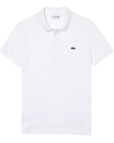 Lacoste Slim fit polo shirt kurzarm - Weiß