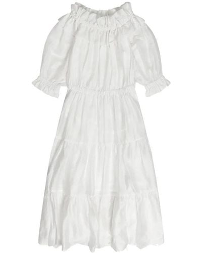 Munthe Summer Dresses - White
