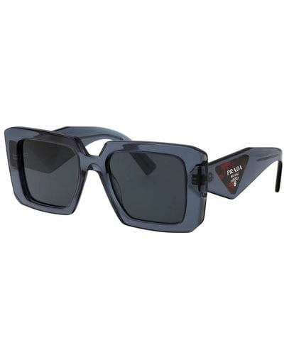 Prada Stylische sonnenbrille mit 0pr 23ys - Blau