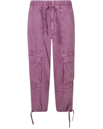 Isabel Marant Wide Trousers - Purple