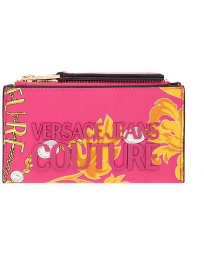 Versace Synthetische brieftasche - originalhülle - Pink