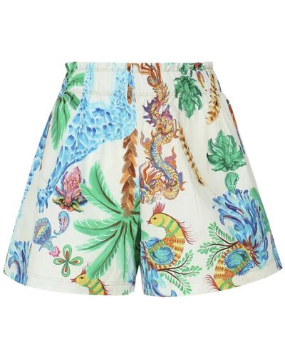 Mariuccia Milano Shorts > casual shorts - Bleu
