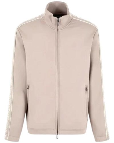 Emporio Armani Sweatshirts & hoodies > zip-throughs - Neutre
