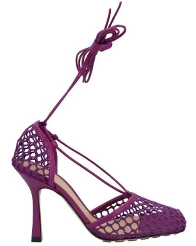 Bottega Veneta Leder sandals - Lila