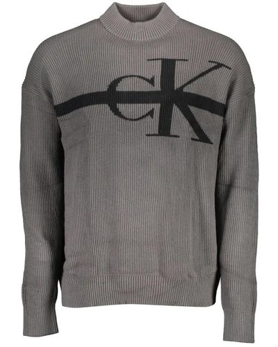 Calvin Klein Vielseitiger pullover - grau, verschiedene größen