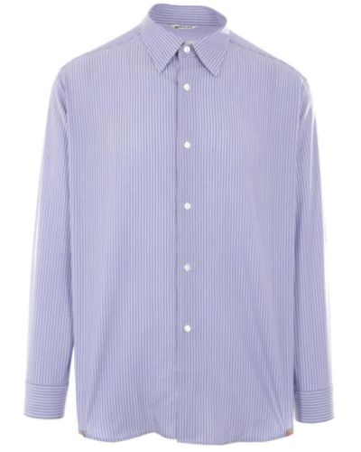 AURALEE Shirts > casual shirts - Violet