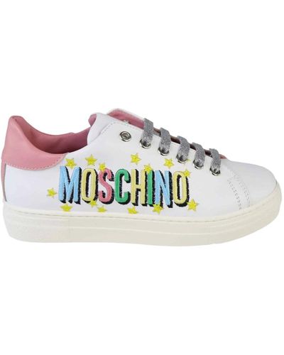 Moschino Shoes > sneakers - Bleu