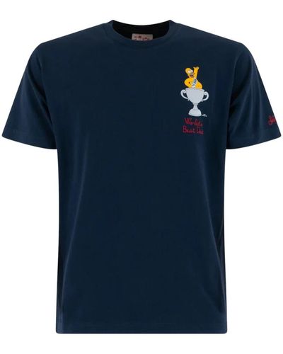 Saint Barth Tops > t-shirts - Bleu