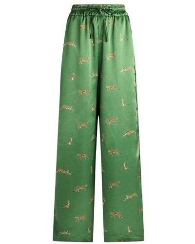 Ballantyne Wide trousers - Verde