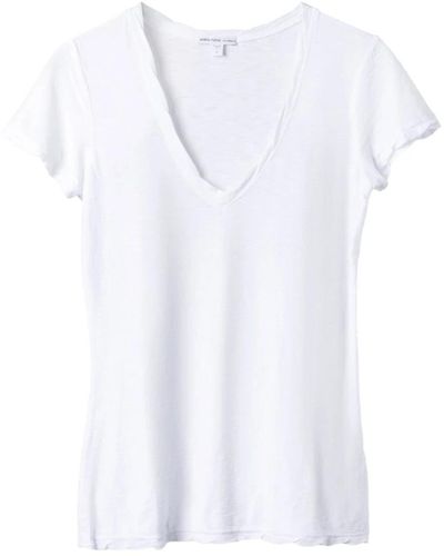 James Perse T-shirts - Blanco