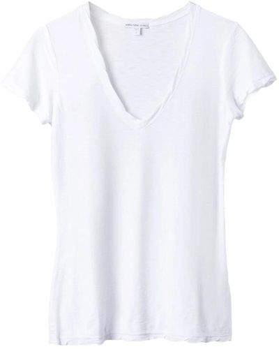 James Perse T-camicie - Bianco