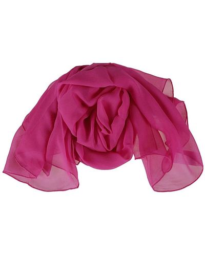 Max Mara Accessories > scarves > silky scarves - Violet
