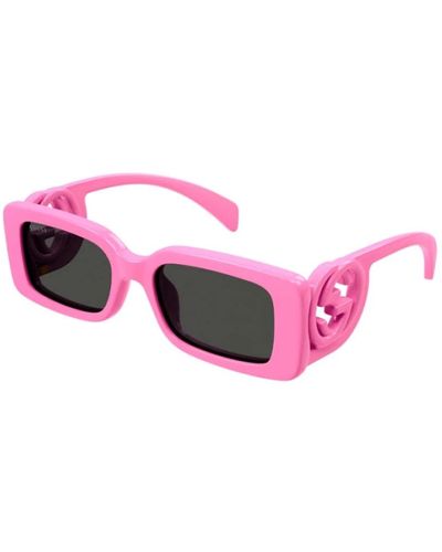 Gucci Stylische sonnenbrille für einen markanten look - Pink