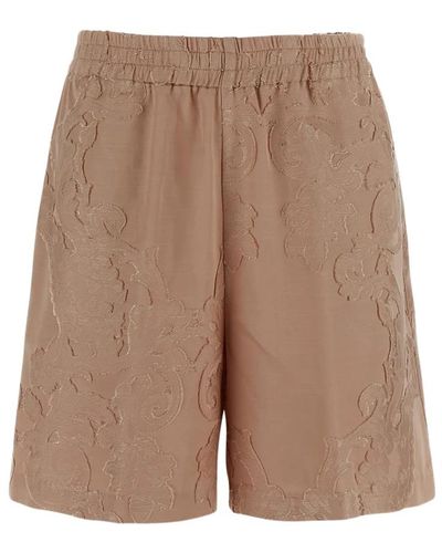 Semicouture Shorts > casual shorts - Neutre