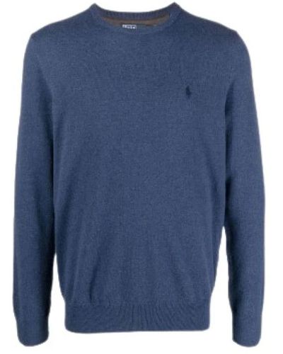 Ralph Lauren Round-neck knitwear - Blu