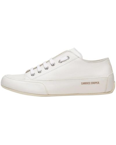 Candice Cooper Sneakers in pelle rock s - Bianco