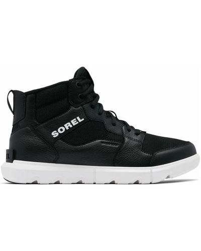Sorel Explorer sneaker mid wp booties - Nero