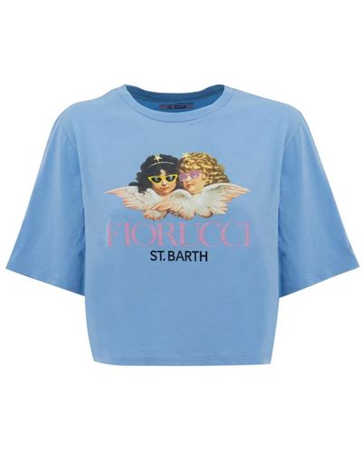 Mc2 Saint Barth T-Shirts - Blue