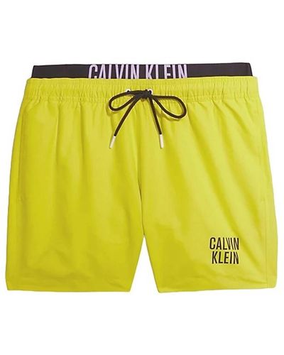 Calvin Klein Shorts mare - Giallo
