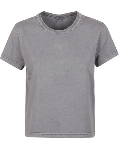 T By Alexander Wang Acid fog logo t-shirt,t-shirts - Grau
