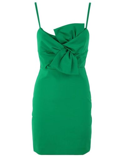 P.A.R.O.S.H. Short Dresses - Green