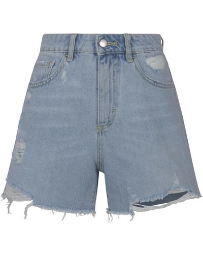 ICON DENIM Pantalones cortos de mezclilla - Azul