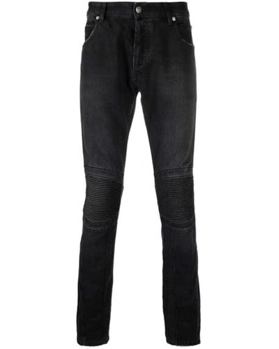 Balmain Jeans > slim-fit jeans - Noir