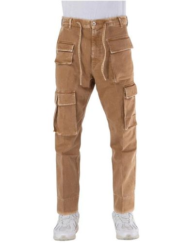 Don The Fuller Slim-Fit Trousers - Natural