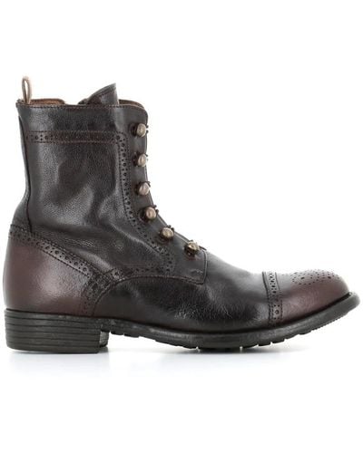 Officine Creative Lace-Up Boots - Brown