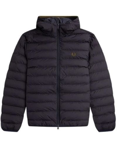 Fred Perry Down Jackets - Blue