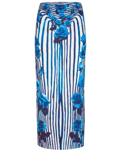 Jean Paul Gaultier Midi Skirts - Blue