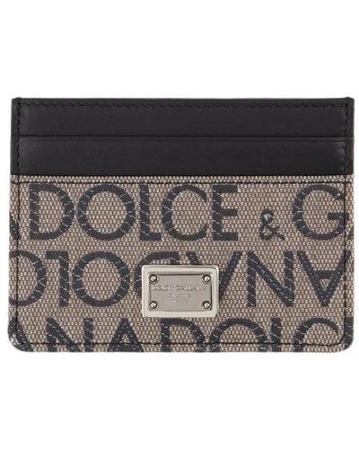 Dolce & Gabbana Portefeuilles - Zwart