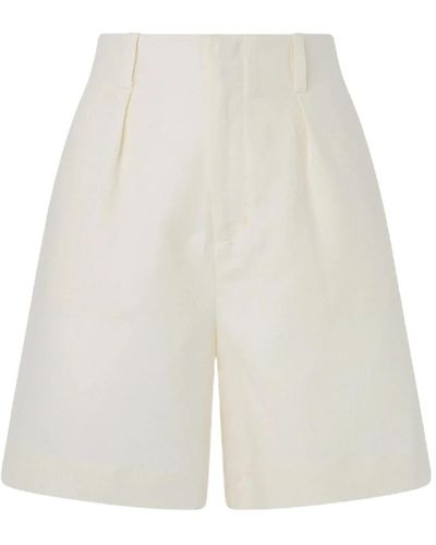 Pepe Jeans Casual Shorts - White