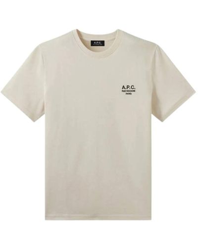 A.P.C. T-shirt - Natur