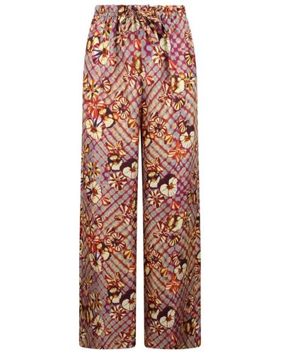 Ulla Johnson Wide Trousers - Pink