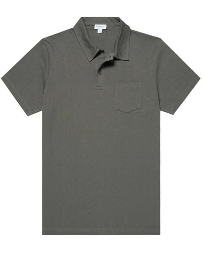 Sunspel Polo shirt riviera - Grau