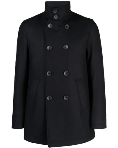 Herno Coats > double-breasted coats - Noir
